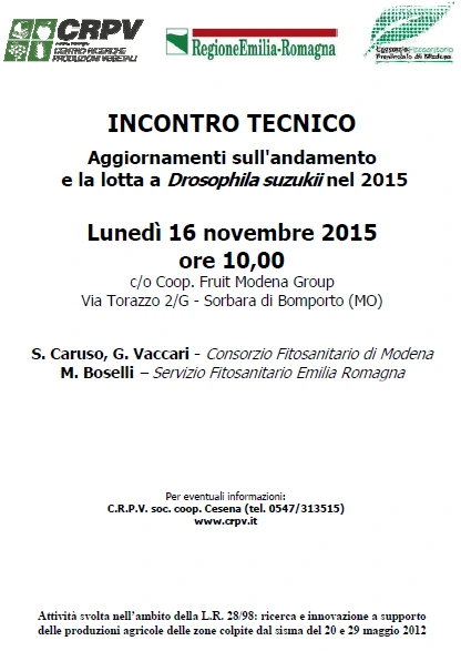 Locandina Incontro_Drosophila_16-11-2015